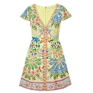 ALICE + OLIVIA Hadley Floral Mini Dress